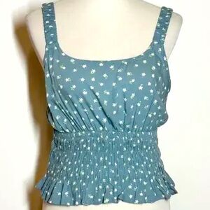 LA Hearts Floral Crop Top S